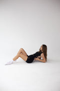 Maya Vida Black Bike Shorts full body